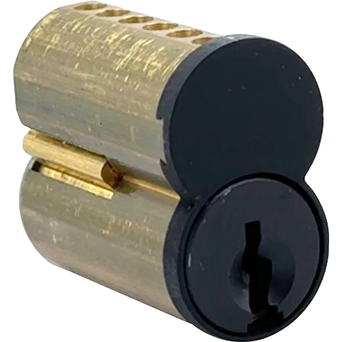 GMS IC6-A-19 Best 6-Pin Uncombinated Core (SFIC), A Keyway, 622/US19 Matte Black