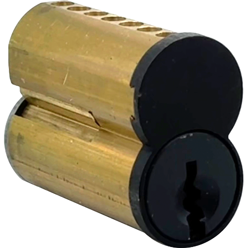 GMS IC7-TB-19 Best 7-Pin Uncombinated Core (SFIC), TB Keyway, 622/US19 Matte Black