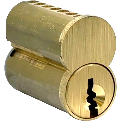GMS IC7-TB-4 Best 7-Pin Uncombinated Core (SFIC), TB Keyway, 606/US4 Satin Brass
