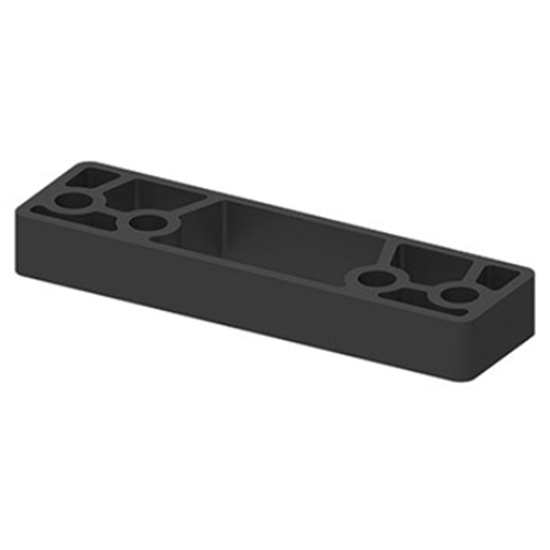 LCN 4030-61-GLBLK KIT - Series Blade Stop Spacer, 1/2in, 693/GLBLK Gloss Black Powder Coat