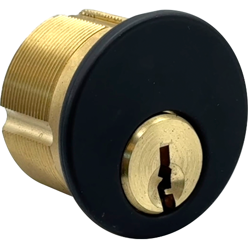 GMS M156-WR-19-ATA2 Mortise Cylinder 15/16in 5-Pin Weiser, Adams Rite/Yale Cam, 622/US19 Matte Black