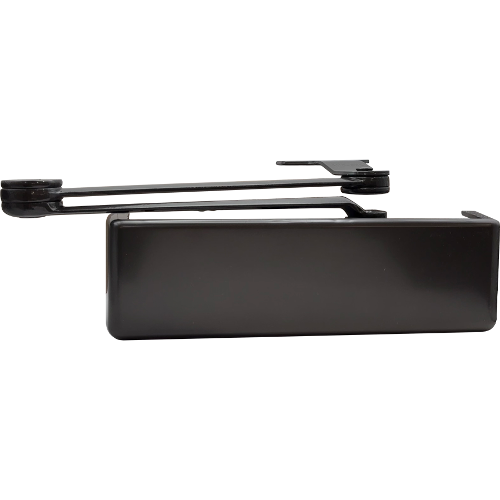 LCN 4111EDADKBRZLH Left Hand Heavy Duty Adjustable Door Closer with TBSRT Bolts, Dark Bronze