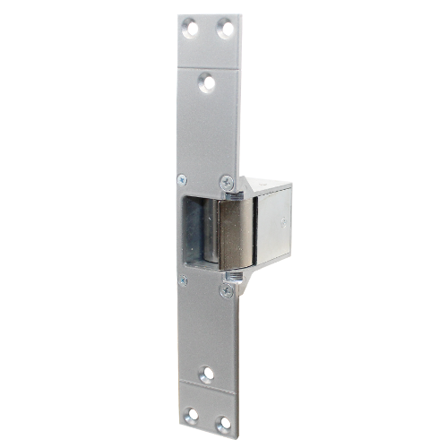 Alarm Controls 46-----80G91R11 Electric Strike without Deadbolt Cut Out, Silver Finish