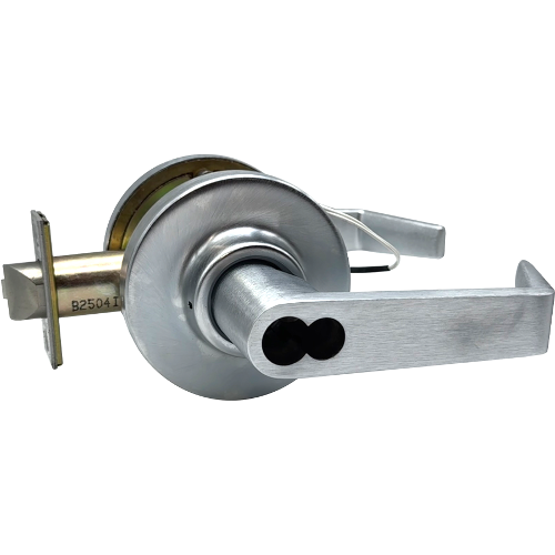 Marks Hardware 195RFEU/26D-F19 FSIC Schlage 24V Fail-Secure Storeroom Clutched Lever Lockset, Grade 1, Satin Chrome