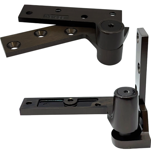 Rixson 195-613-LH 3/4in Offset Pivot Set, LH Standard-Duty, 450lbs, 180 Top Pivot, Oil Rubbed Bronze