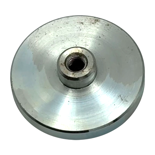 Security Door Controls EHCP-A Door Holder Catch Plate for EH Series, Chrome Powder Coat
