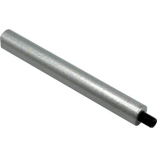 Security Door Controls EHR4-A Door Holder Extension Rod for EH Series, 4in Chrome Powder Coat