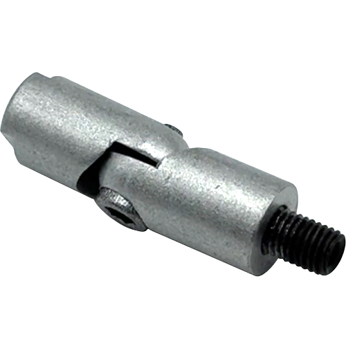 Security Door Controls EHRA15-A Door Holder Adjustable Extension Rod for EH Series, 1-1/2in, Chrome Powder Coat