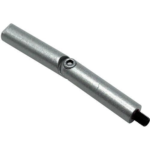 Security Door Controls EHRA4-A Door Holder Adjustable Extension Rod for EH Series, 4in, Chrome Powder Coat