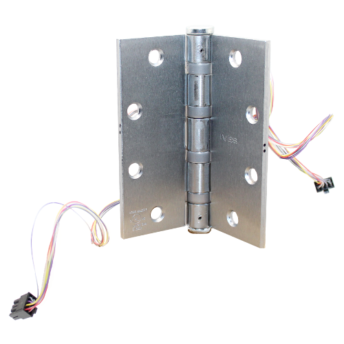 Architectural Control 5BB1HW 5.0X4.5 652 1108 Electric 5 Knuckle Hinge, 8 Wire, Concealed, Heavy Weight, Satin Chrome