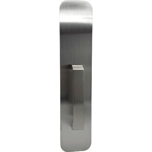 Security Door Controls SP02-U Dummy Saturn Pull Escutcheon Trim, S600