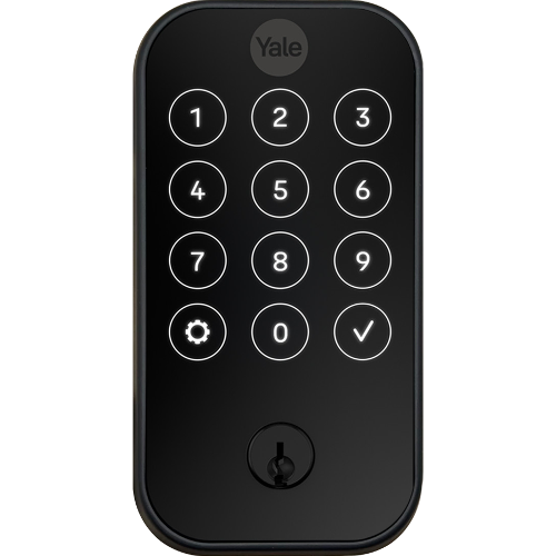 Yale YRD624 WF1 BSP SCKD Yale Pro 2 Touchscreen Deadbolt Lock with Wi-Fi Bluetooth, SC1 Key Override