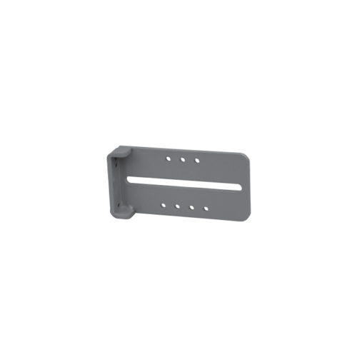 DAC 6020-S Strike Latch Receiver Bracket, Silver Powder Coat