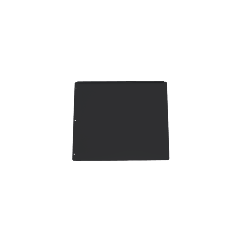 DAC 6800-B 24in H Expansion Panel for Mounting Plate, Black Powder Coat