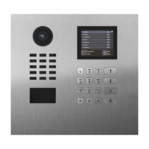 DoorBird D21DKH-SM-2VA D21DKH Surface-Mount IP Video Intercom with Keypad RFID Reader