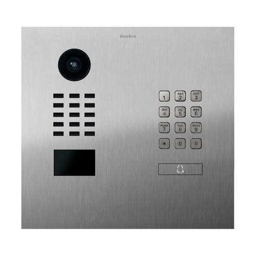 DoorBird D2101KH-SM-2VA Surface-Mount IP Video Intercom with RFID, Keypad, 2-Way Audio, Night Vision