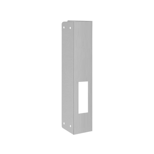 Don-Jo ADR-1-630 Aluminum Door Reinforcer for Adams Rite Deadbolt, 1-3/4in Door, 630/US32D