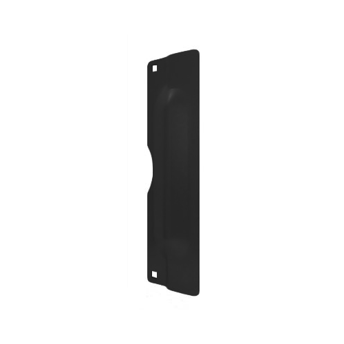 Don-Jo PLP-211-622 Pin Latch Protector with Cut Out for Locks, 11in x 3in, 622/US19 Black