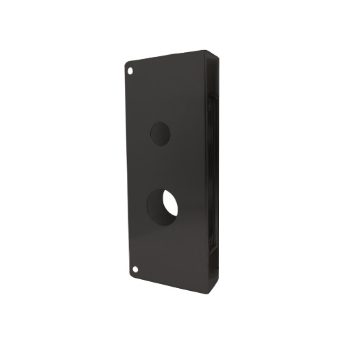 Don-Jo 9050-LH-622-CW Schlage L Series Door Wrap, Single Cylinder, LH, 2-3/4in Backset, Black