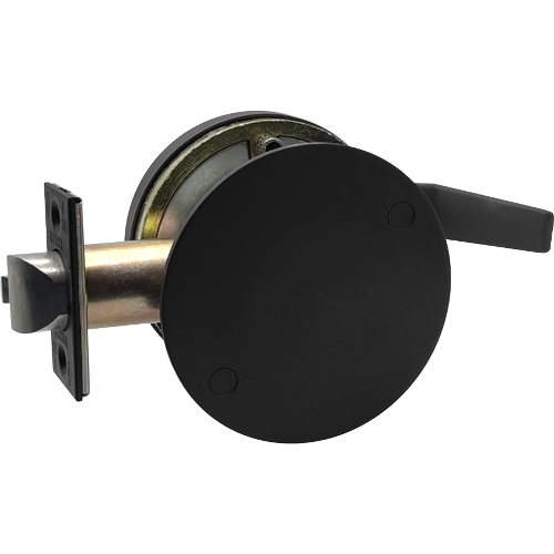 Marks Hardware 195NB/19 Passage Clutched Lever Lockset, 2-3/4in Backset, Grade 1, Flat Black