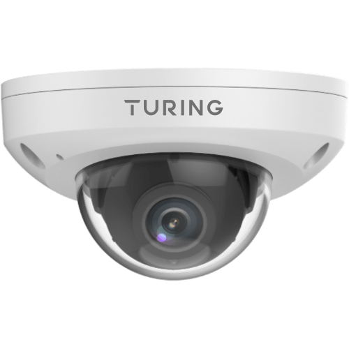 Turing TP-MFM4M28 TwilightVision 4MP IR Mini Dome IP Camera, 2.8mm Low-Light