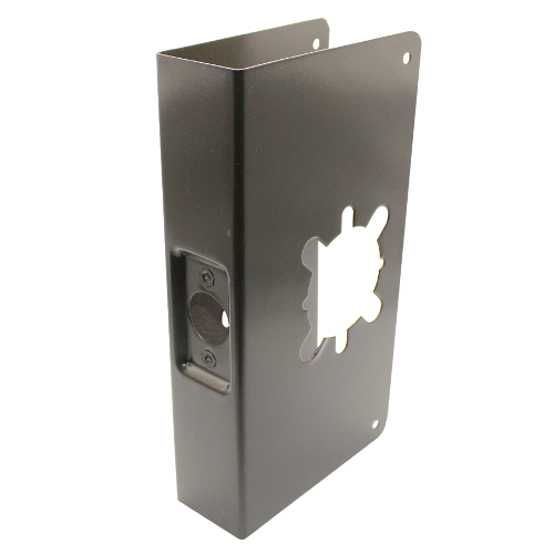 Don-Jo 4-10B-2-CW Door Wrap 2-3/4in Backset, 4-1/4in W x 9in H, Oil Rubbed Bronze