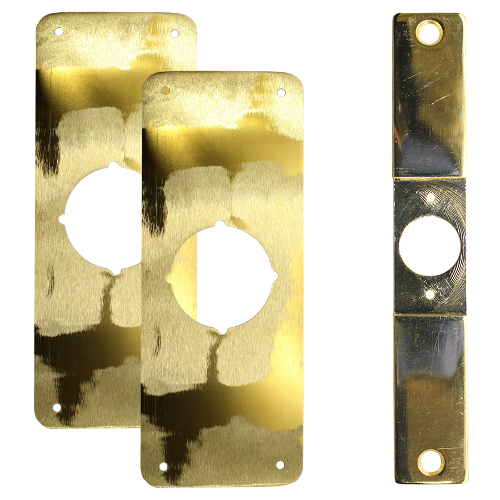 Don-Jo RPK-109-605 Repair Plate Package 2 Each RP-13509, 1 Each CV-86, 605/US3 Polished Brass