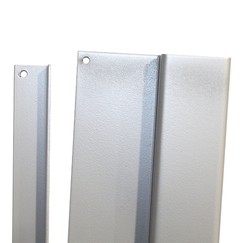 Frontline Defence SP2301 Steel Powder Coat Silver 2-3/8 x 82 – 1.75 Throat Outswing