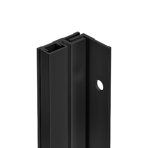 Select Products LGI-83-BK Latch Guard(Protector), Inswing, 83in, BK Black