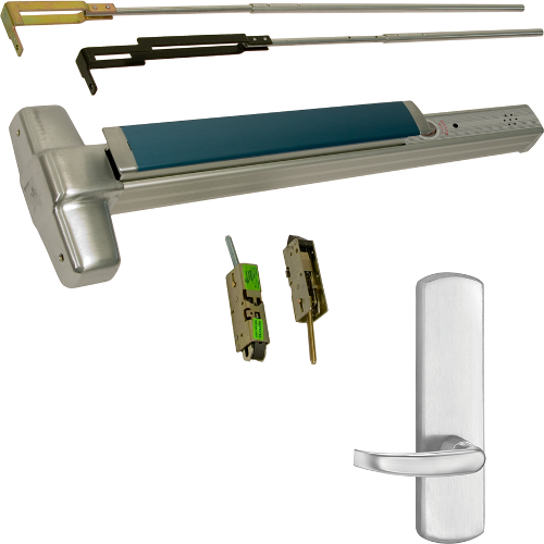 Von Duprin RX-9847L-BE-626-36-LHR-17-ALK Alarmed Exit Device Kit with RX Switch 996L-BE-17 Lever Trim, 36in