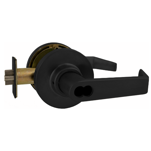 Marks Hardware 195RS/19-F19 FSIC Schlage Classroom Clutched Lever Lockset, Grade 1, Flat Black