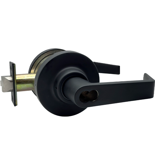 Marks Hardware 195RDW/19 SFIC Institution Clutched Lever Lockset, Less Core, Grade 1, Flat Black
