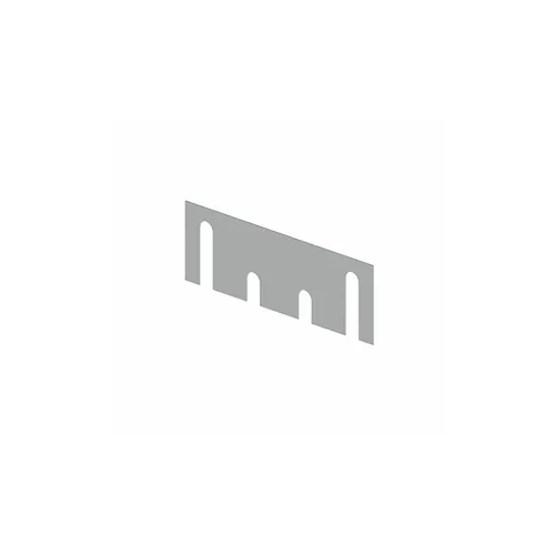 Hager 337A PS Template Hinge Shim 1-7/16in X 4.,5in, Gauge .028, PS Primed Steel