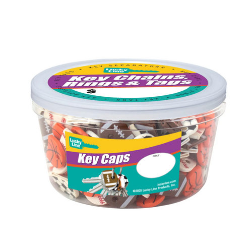 Luckyline 16125 Sports Caps Assorted 200/Jar