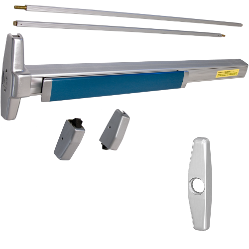 Von Duprin RX-3527A-NL-OP-626-36 KIT - RX 35 Series SVR Exit Device 388 NL-OP Nightlatch Trim, Satin Chrome