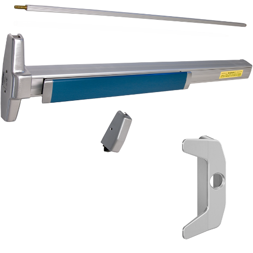 Von Duprin RX-3527A-NL-626-36-RHR-LBR KIT - RX 35 Series Smooth Narrow Stile SVR Exit Device, 386NL Night Latch Trim