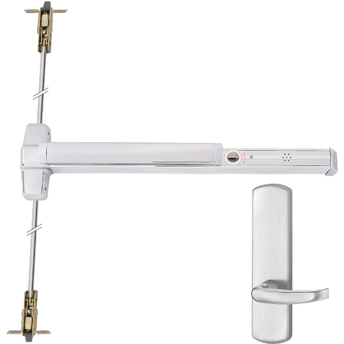 Von Duprin RX-9947L-BE-626-36-RHR-17-ALK ALK Alarmed Exit Device, Heavy Duty Grooved CVR, 36in x 80in-100in, Grade 1