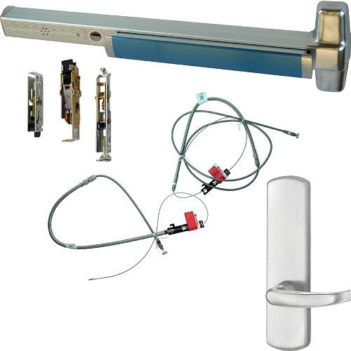 Von Duprin RX-9949L-BE-626-36-RHR-17-ALK ALK Alarmed Mortise Cylinder, RX Request to Exit, Heavy Duty CVC Exit Device