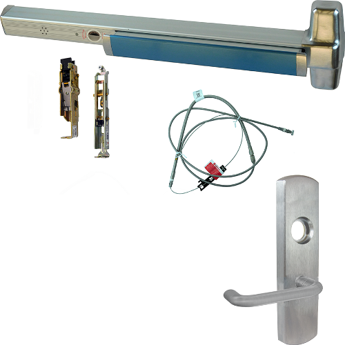 Von Duprin RX-9949L-NL-626-36-LHR-03-ALK-LBL KIT - ALK Alarmed Mortise Cylinder, RX Exit Device, 996L-NL-03 Night Latch Trim