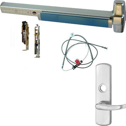 Von Duprin RX-9949L-NL-626-36-RHR-17-ALK-LBL KIT - ALK Alarmed Exit Device, 996L-NL-17 Night Latch, Grade 1, Satin Chrome