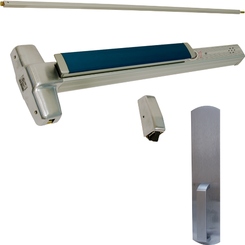 Von Duprin RX-AX-PA-9927DT-626-36-LBR-ALK Alarmed Exit Device Kit with Mortise Cylinder, RX Switch, and Dummy Pull Trim