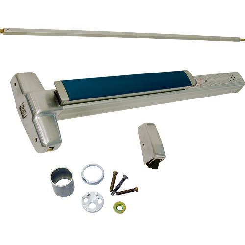 Von Duprin RX-AX-PA-9927NL-OP-626-36-LBR-ALK Alarmed Exit Device Kit with Nightlatch Trim, 36in x 84in, Grade 1, Satin Chrome