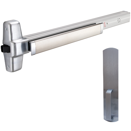 Von Duprin RX-AX-PA-99DT-F-626-36-ALK KIT - Fire-Rated ALK Alarmed Rim Exit Device, 36in, Grade 1, Satin Chrome