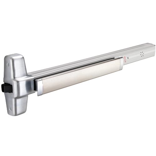 Von Duprin RX-AX-PA-99EO-F-626-36-ALK Fire-Rated ALK Alarmed Rim Exit Device, 36in, Grade 1, Satin Chrome, 99 Series