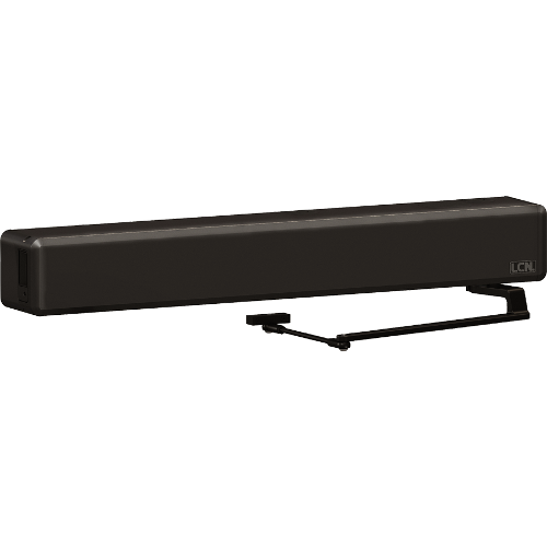 LCN 9542IQ-REGARM-COV-36-LH-ANDKB Senior Swing Push Side ADA Door Operator, 36in, Left Hand, Dark Bronze