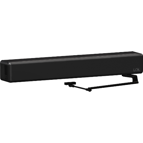 LCN 9542IQ-REGARM-COV-36-LH-ANBLK Senior Swing Push Side ADA Automatic Door Operator, 36in, Left Hand, Black