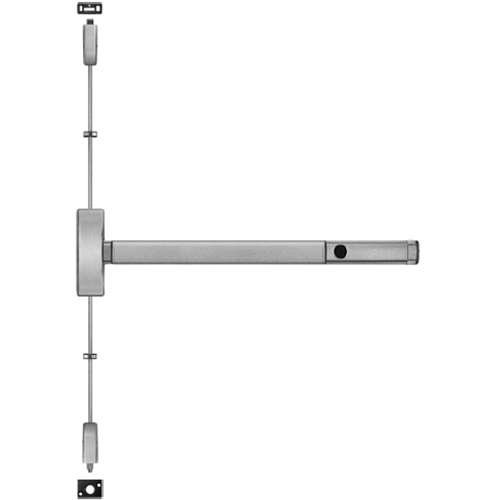 PHI 2203-ALK-630-36 Alarmed SVR Surface Vertical Rod Exit Device, 36in, Grade 1, Stainless Steel