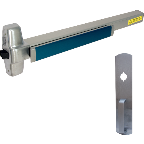 Von Duprin QELA-98NL-626-36 QEL Rim Exit Device 990NL Nightlatch Trim, 36in, Grade 1, Satin Chrome