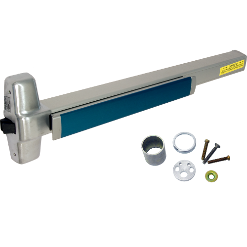 Von Duprin QELA-98NL-OP-626-36 QEL Rim Exit Device with Nightlatch Cylinder Trim, 36in, Grade 1, Satin Chrome