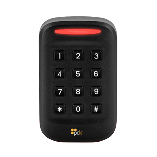 Prodatakey RKPBV2 Red Single Gang High-Security Keypad Reader, Multi-Tech, OSDP, BLE, Prox